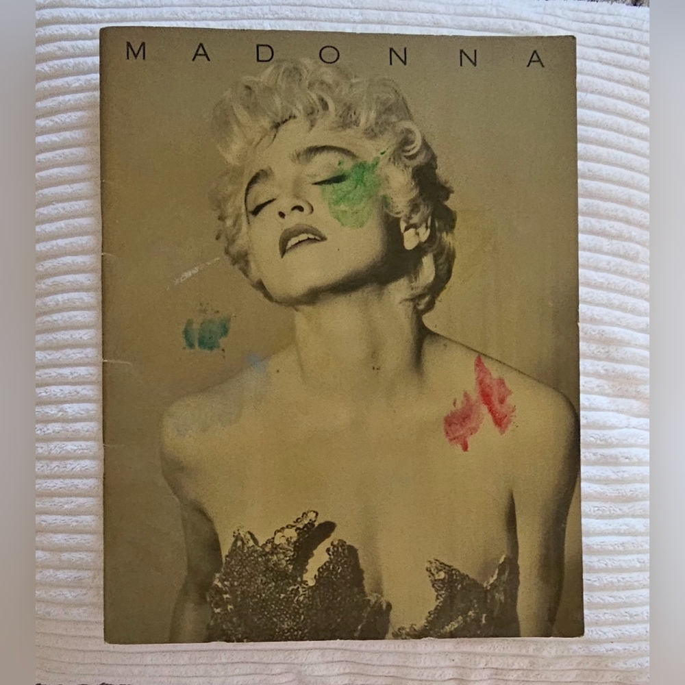 Vintage Madonna Whos Thst Girl Album Tour Brochure